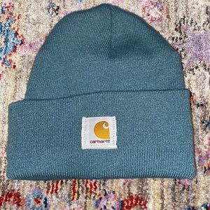 Carhartt beanie teal blue